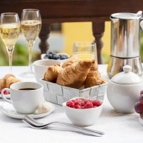 Brunch na lua de mel